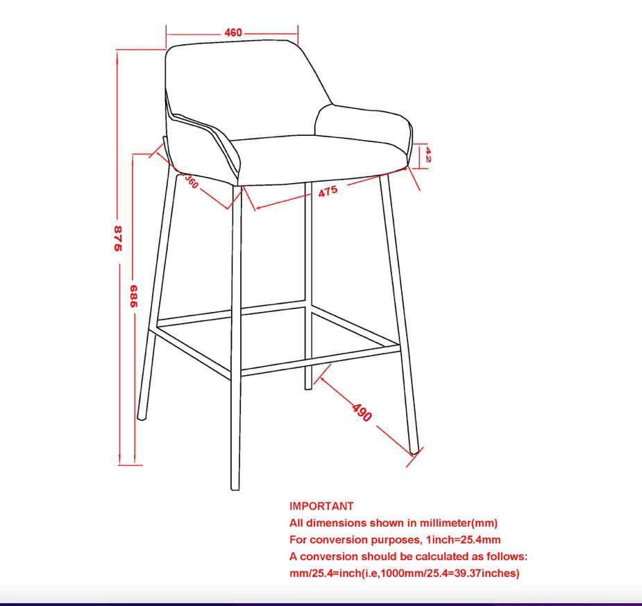 TABOURET BAR STOOL