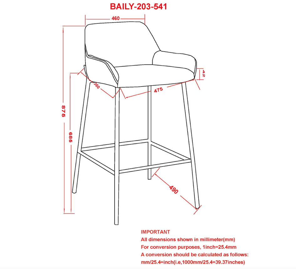 Tabouret barstool