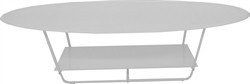 White Rose Oval Coffee Table