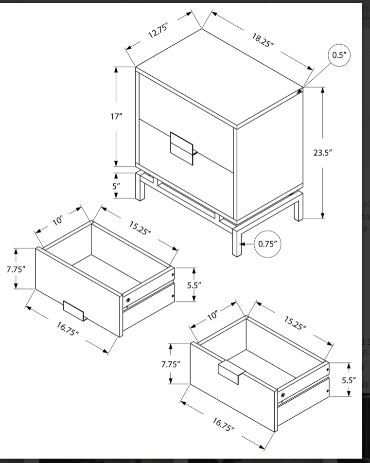 Table de nuit
