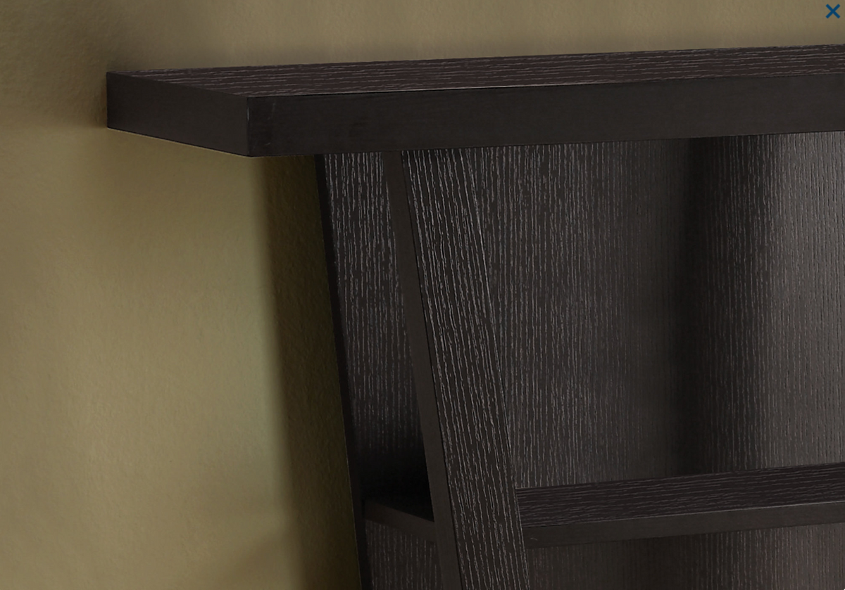 TABLE D'APPOINT - 32"L / CONSOLE D'ENTREE CAPPUCCINO SKU# I 2540
