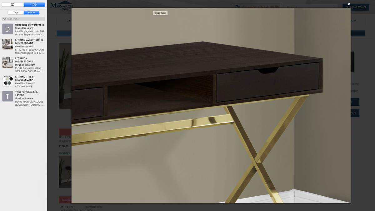 BUREAU D ORDINATEUR