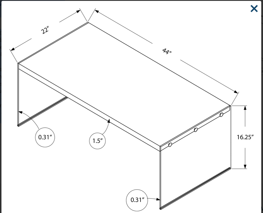 TABLE DE SALON