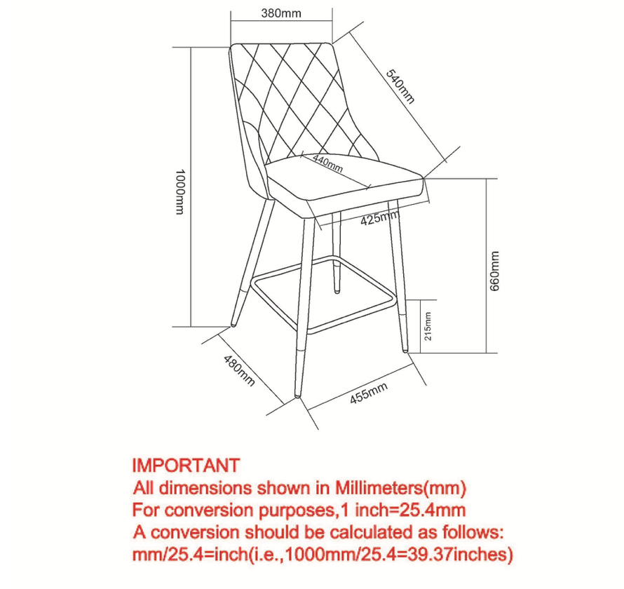 TABOURET BAR STOOL