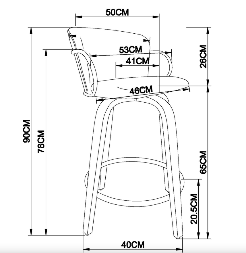 Tabouret barstool