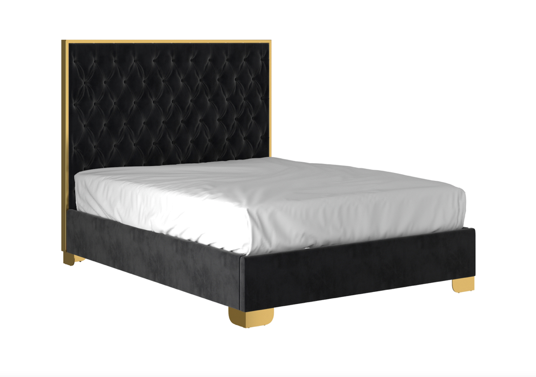 LIT QUEEN BED