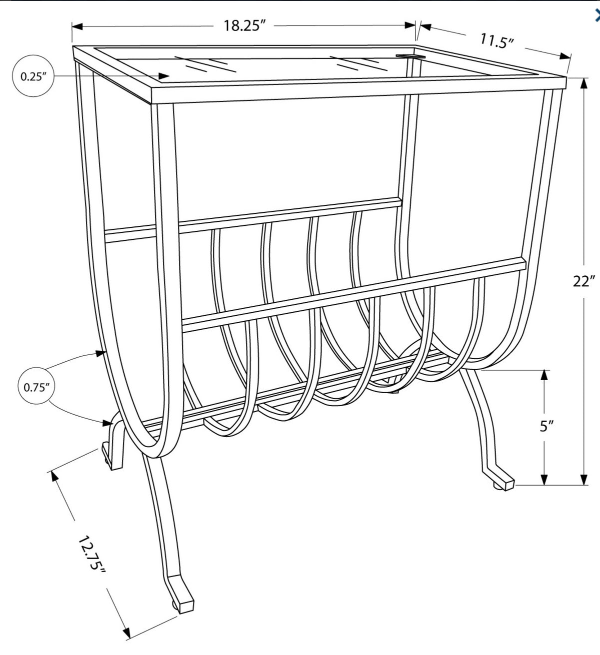 table de coin I3308