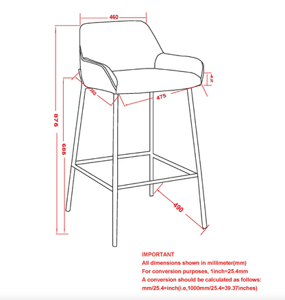TABOURET BAR STOOL