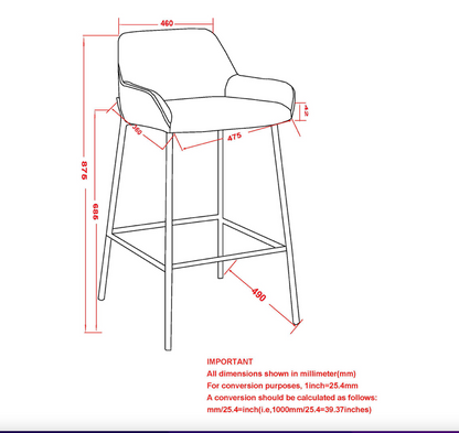 TABOURET BAR STOOL