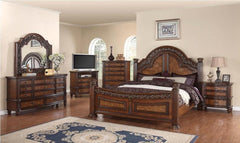 Complete 8pcs Queen / King Sized Bedroom Set w/ Chest