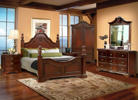 COMPLETE 9PCS KING SIZED BEDROOM SET