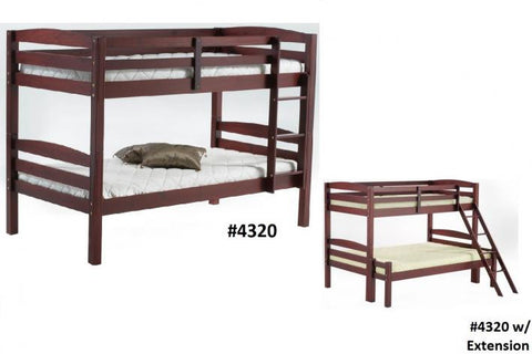 Twin over Twin Bunk Bed