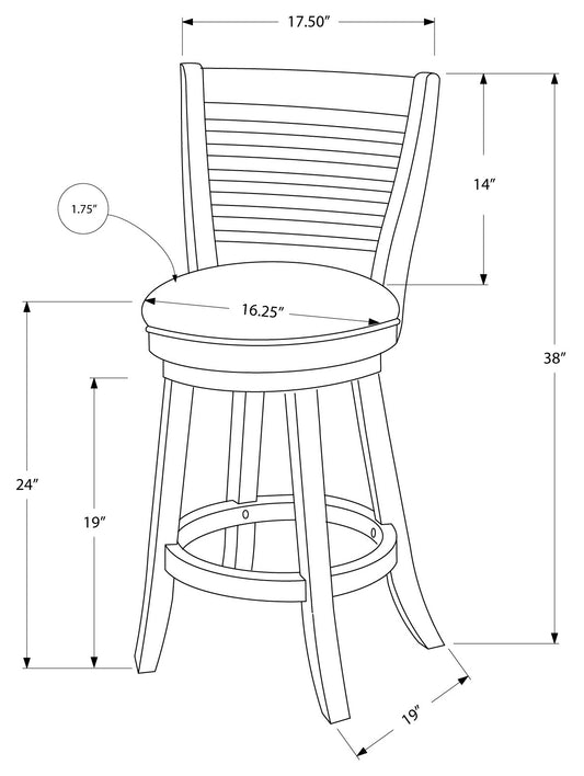 TABOURET DE BAR- I1284