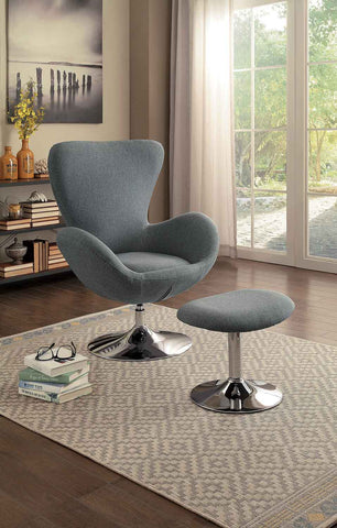 FAUTEUIL INCLINABLE- GRIS