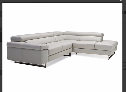 SECTIONNEL en cuir leather sectional