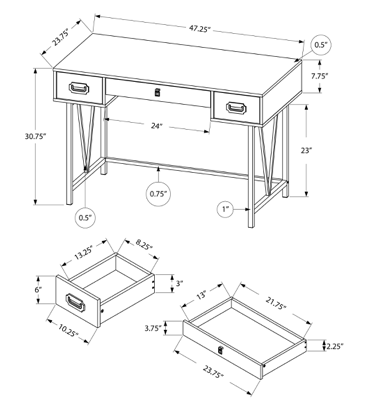 Bureau ordinateur