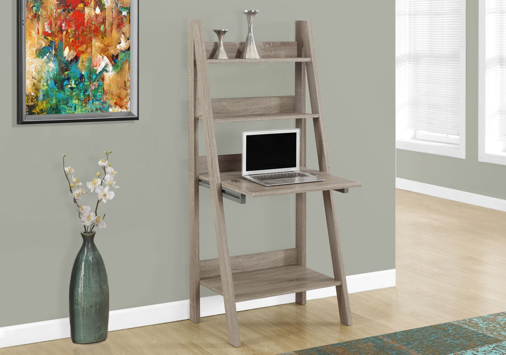BUREAU - 61"H / TAUPE FONCE STYLE ECHELLE