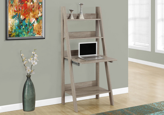 BUREAU - 61"H / TAUPE FONCE STYLE ECHELLE