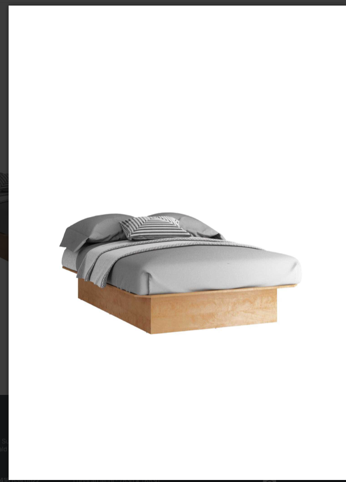 Base de lit double