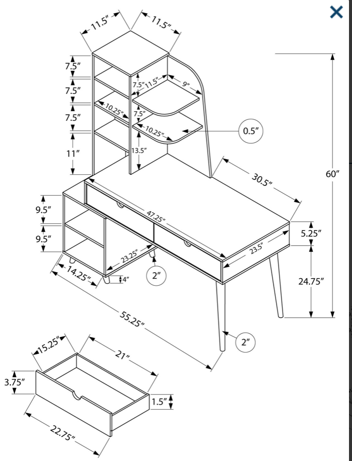 BUREAU D ORDINATEUR