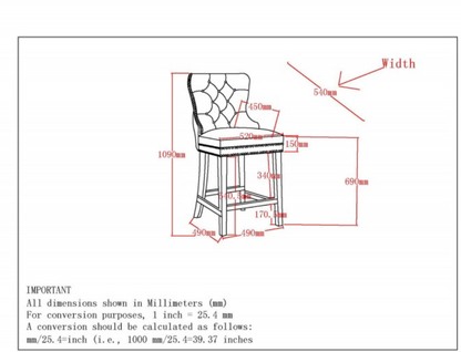Tabouret/barstoll