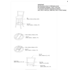 Tabouret barstool