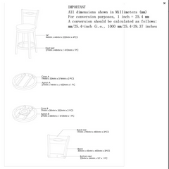 Tabouret barstool