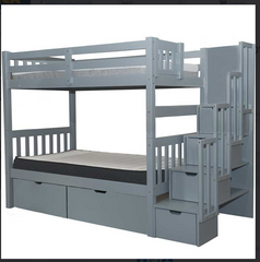 LIT SUPERPOSE SIMPLE/SIMPLE TWIN/TWIN BUNK BED