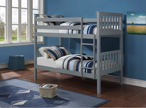 LIT SUPERPOSE SIMPLE/SIMPLE BUNK BED TWIN/TWIN