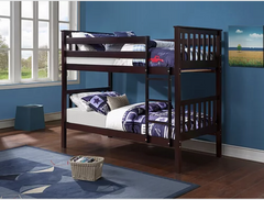 LIT SUPERPOSE SIMPLE/SIMPLE TWIN TWIN BUNK BED