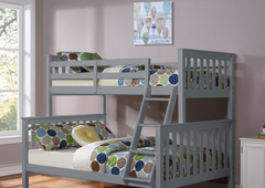LIT SUPERPOSE SIMPLE/DOUBLE TWIN  DOUBLE BUNK BED