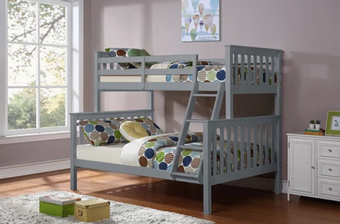 LIT SUPERPOSE SIMPLE/DOUBLE TWIN  DOUBLE BUNK BED