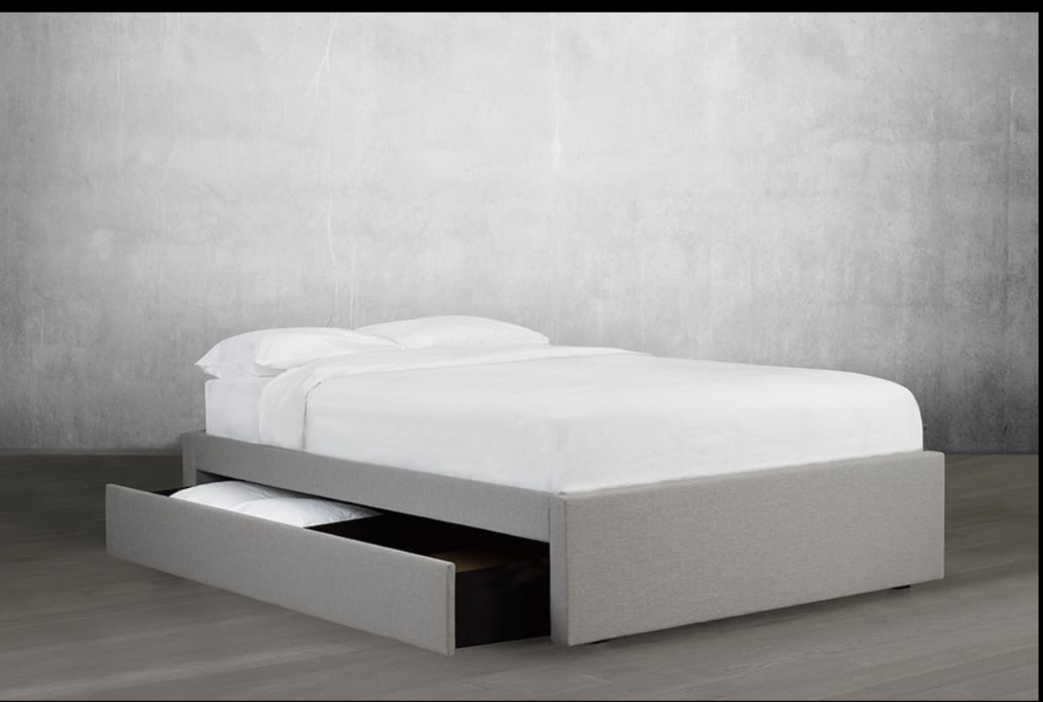 lit platform avec lit gigogne/platform bed with trundle