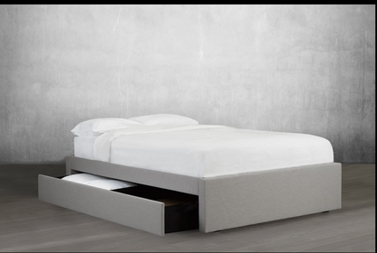lit platform avec lit gigogne/platform bed with trundle