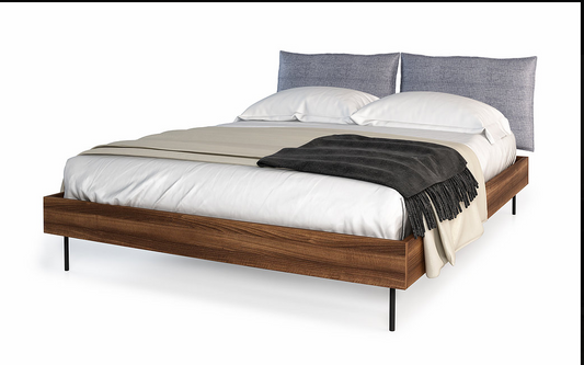 LIT QUEEN BED