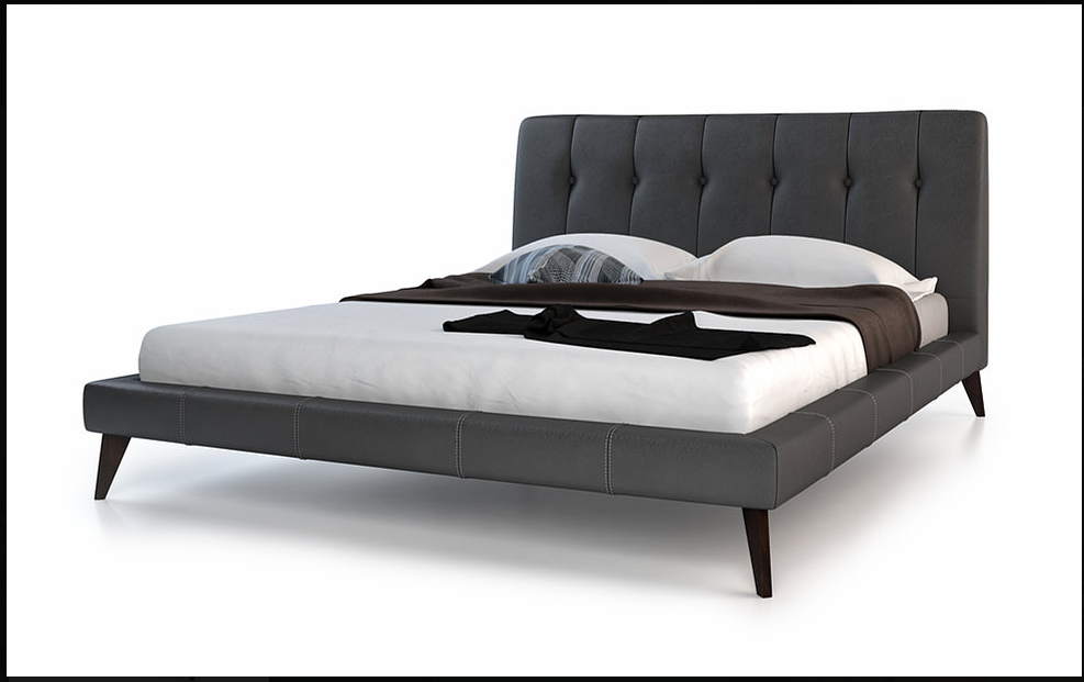 LIT QUEEN BED