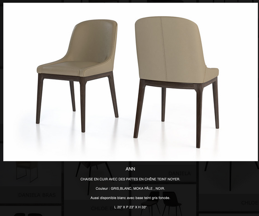 CHAISE /CHAIR