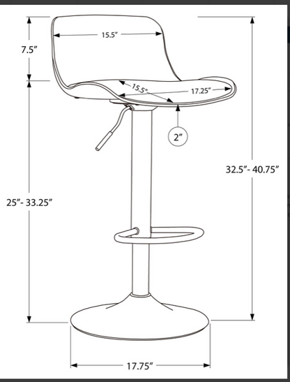 TABOURET/BARSTOLL
