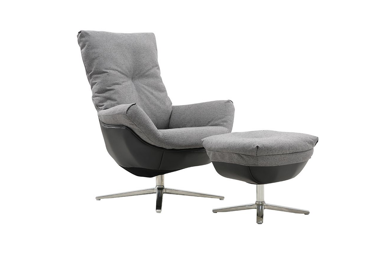 chaise et pouf