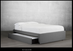 lit platform avec lit gigogne/platform bed with trundle