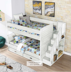 LIT SUPERPOSE BUNK BED