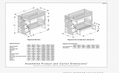 LIT SUPERPOSE BUNK BED