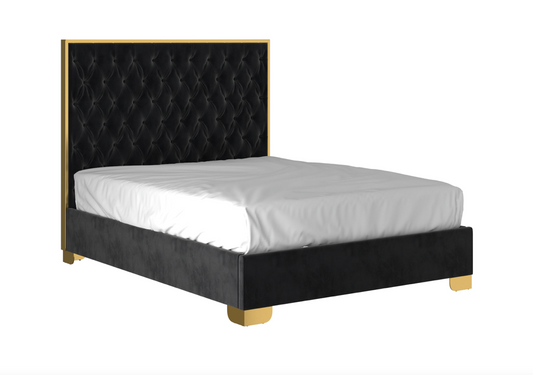 LIT QUEEN BED