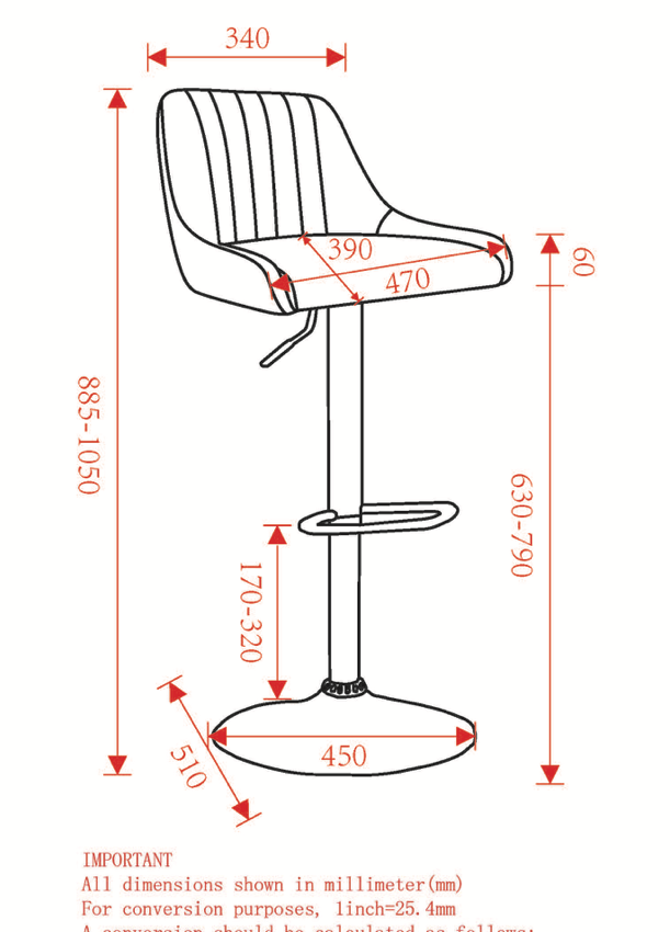Tabouret barstool