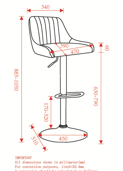 Tabouret barstool