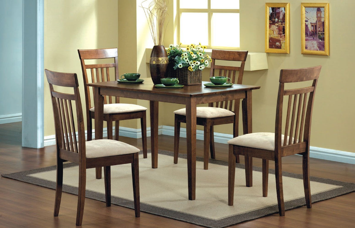 WALNUT 5PCS DINING SET SALLE A MANGER 5MCX NOYER