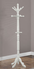 ANTIQUE WHITE TRADITIONAL SOLID WOOD COAT RACK PATERE TRADITIONELLE BOIS MASSIF BLANC ANTIQUE