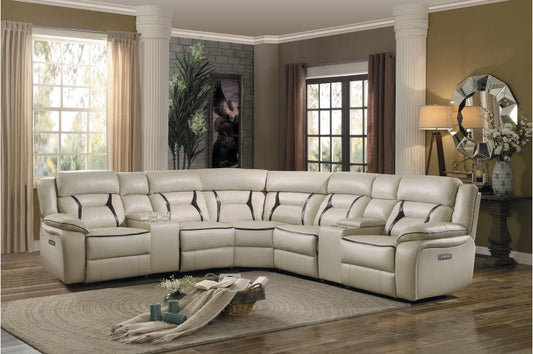SECTIONNEL POWER RECLINER #8229 CASA MAZIN