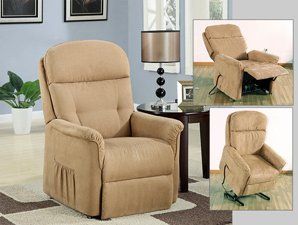 Robin Cappuccino - Robin motorized recliner with lifting function