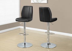 TABOURET GRIS ET NOIR